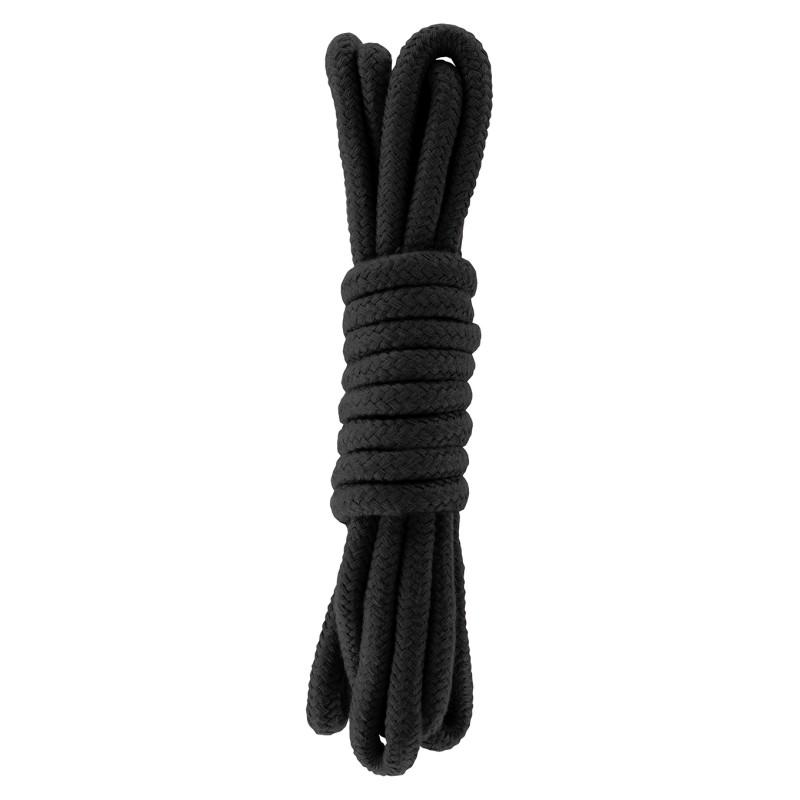 Wiązania-BONDAGE ROPE 3 METER BLACK